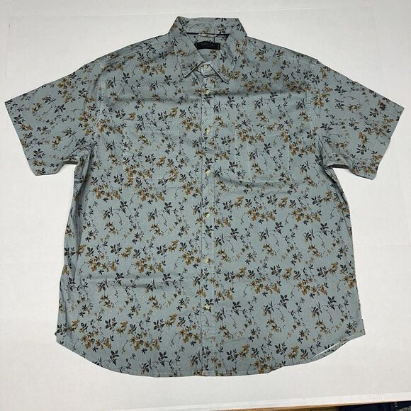 Other - Dakota Grizzly Shirt Mens Size M Green‎ Floral Short Sleeve Fishing Hiking